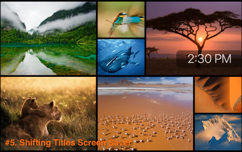 Shifting Screen Saver