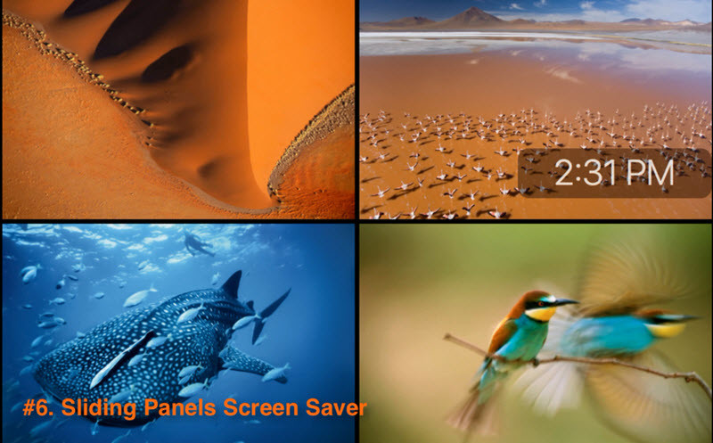 Sliding Panels Screen Saver