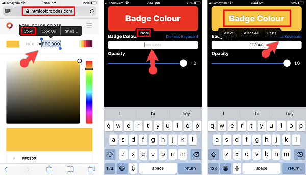 Go To Html Color Website Copy The Hex Code Of Color And Paste It In To Torngat App