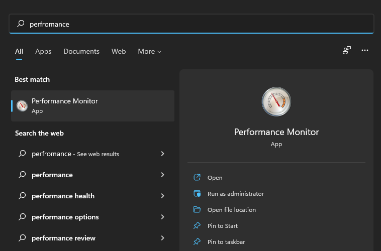 Open Performance Monitor