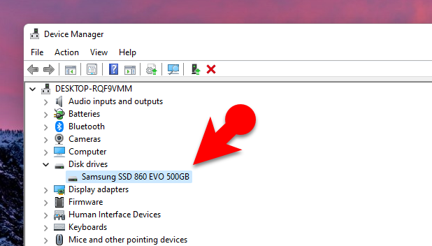 Find Your Hard Disk Model