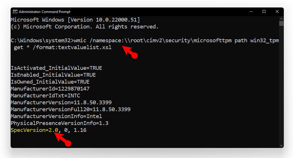 Check Tpm Using The Cmd