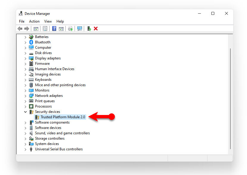 Check Tpm Version Using The Device Manager