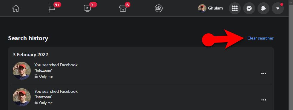 200 Clear Searches