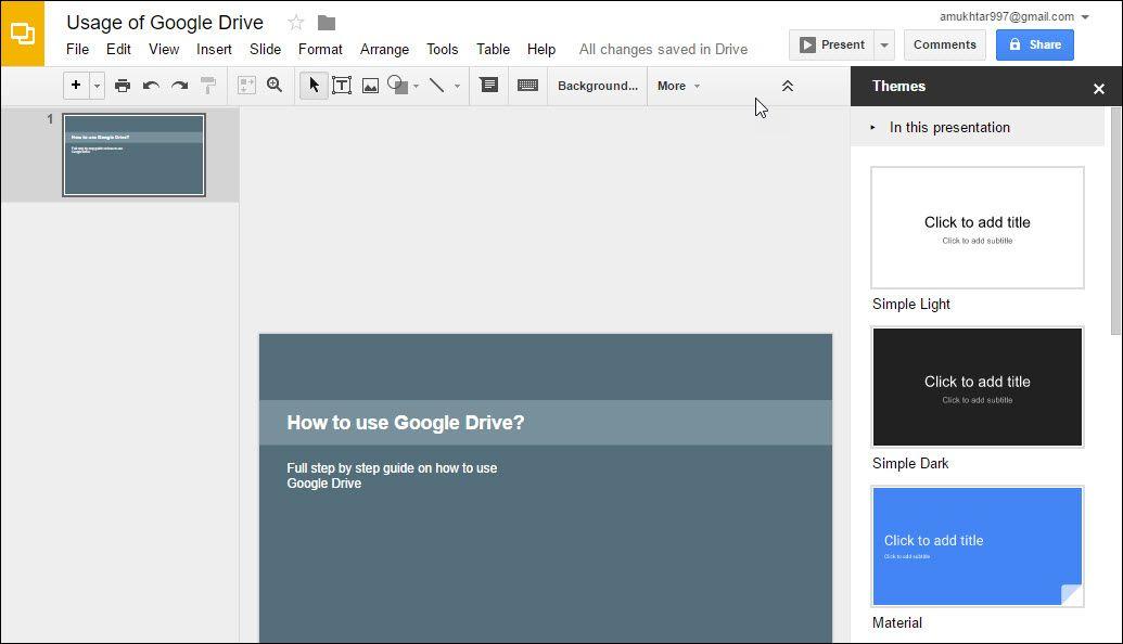 How To Use Google Slides Compressor