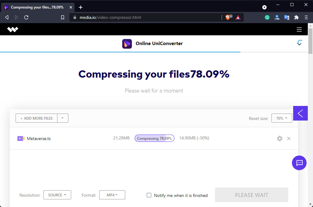 Compress Video Size Online For Free