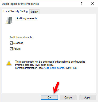 Audit Logon Events