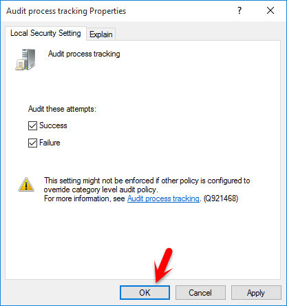 Audit Process Tracking