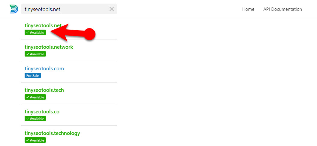Available Domain