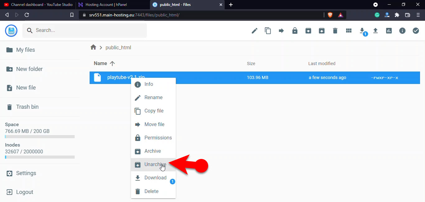 Extract Playtube Script