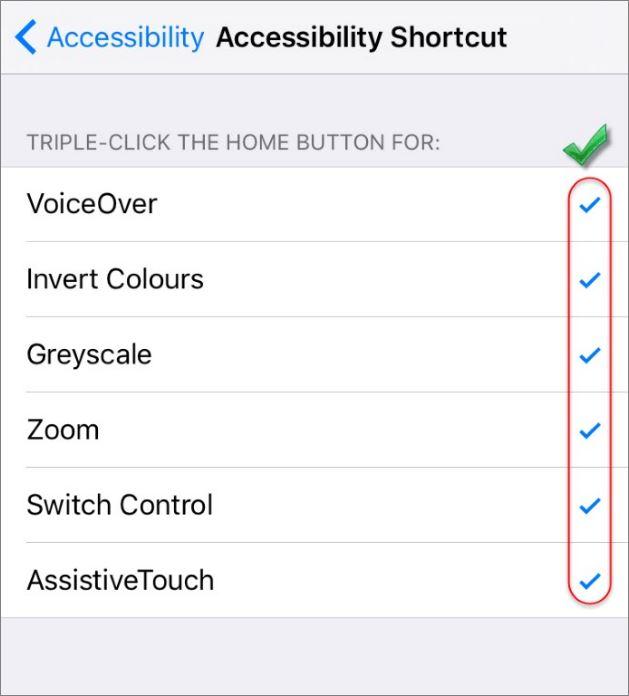 Choose For Which Features Want To Create Shortcut