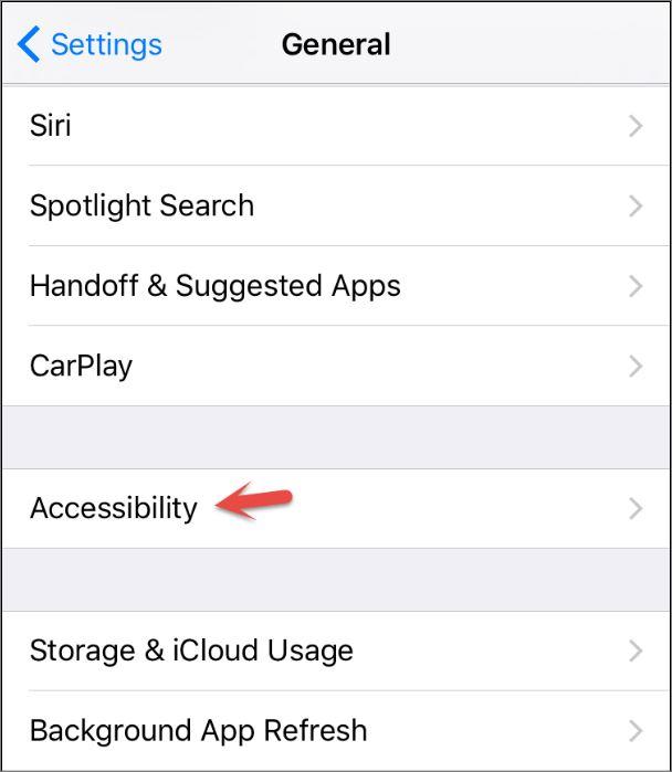 Tap On Accessibility