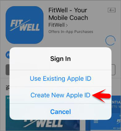 Create a new Apple ID