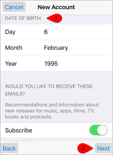 Date Of Birth