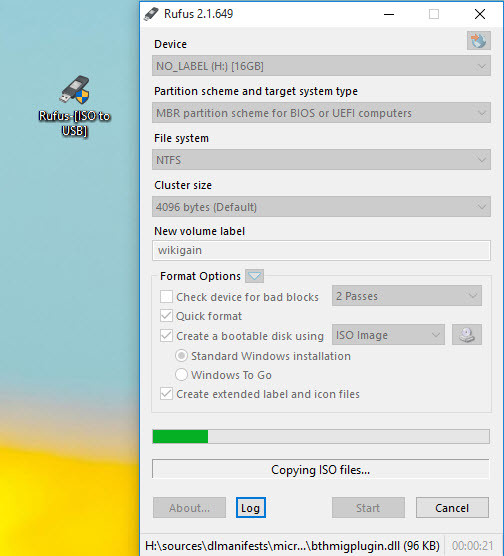 Copying The Windows Files Inside Flash