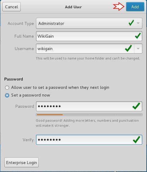 Add User