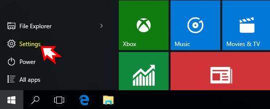 Windows 10 Settings