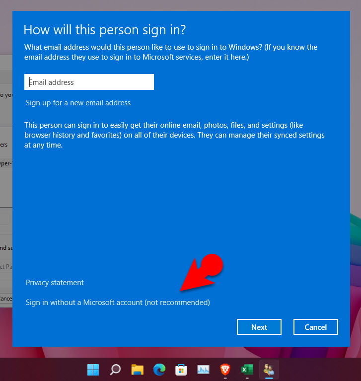 3 Sign In Without A Microsoft Account
