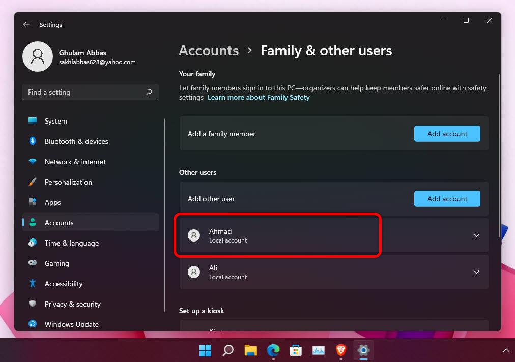 4 User Account Created