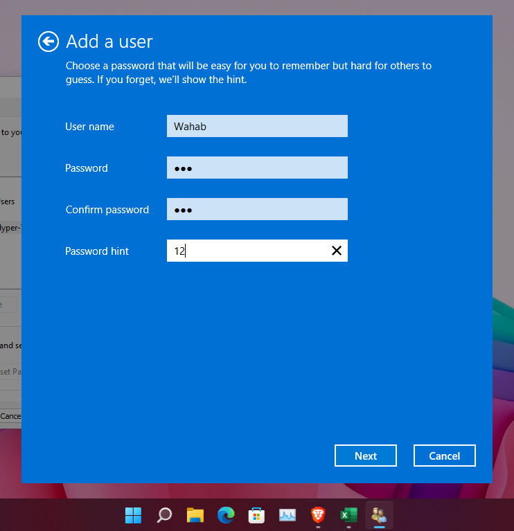 5 User Details