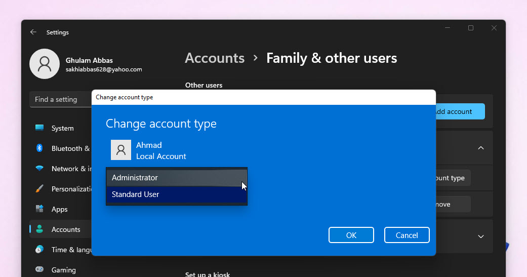 6 Make Your Account Ad Admin