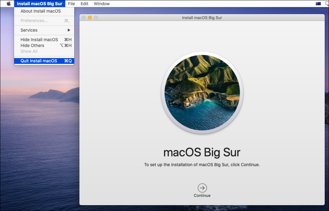 Quit Macos Big Sur