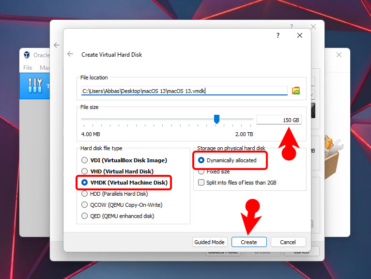 4 Configure Hard Drive Details