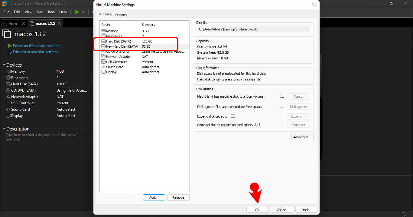 6 Hard Disk Has Been Added