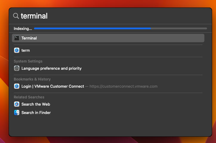 Launch Terminal