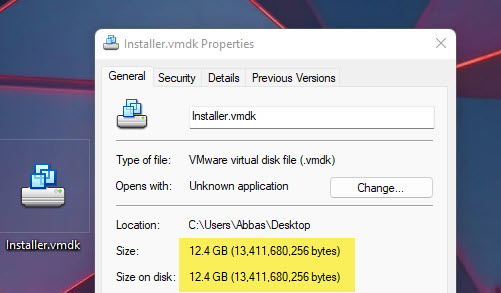 Macos Ventura Vmdk Size