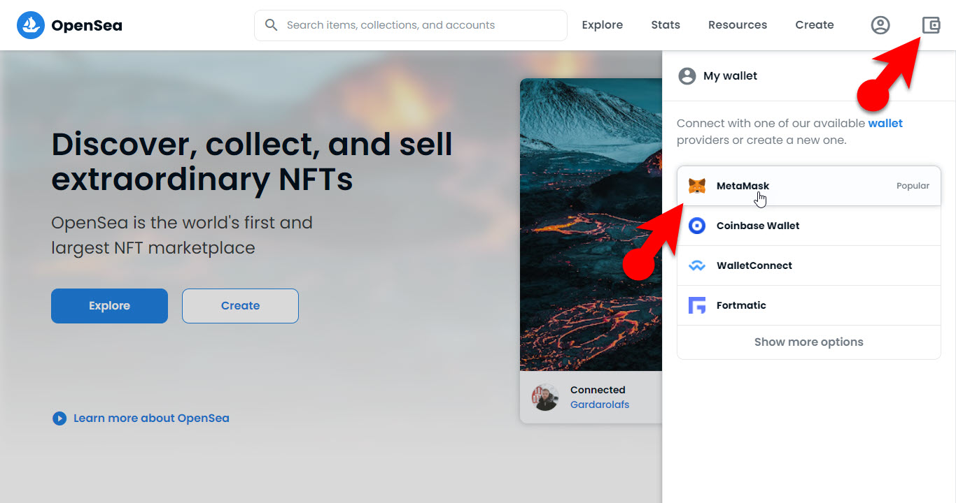 Sync Opensea With Metamask