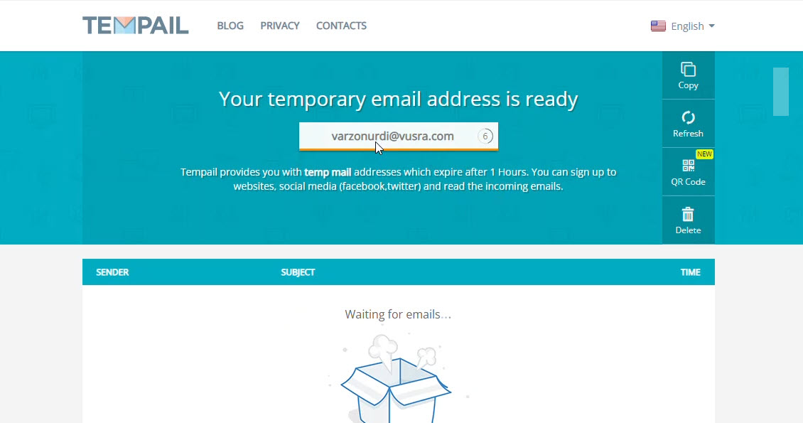 Temp Email Address
