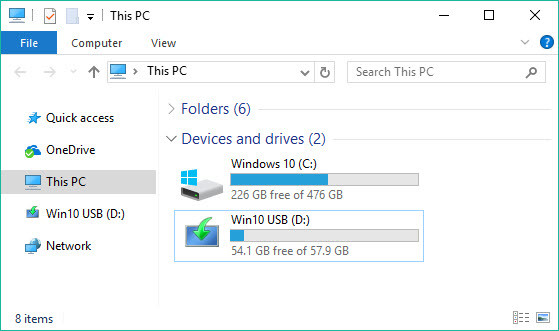 Comment créer une clé USB amorçable UEFI pour Windows 10 - Windows 10 UEFI