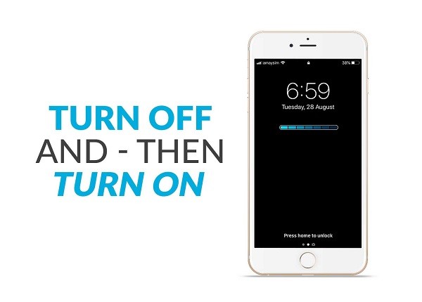 Turn Off And Then Turn On Your Ios Device