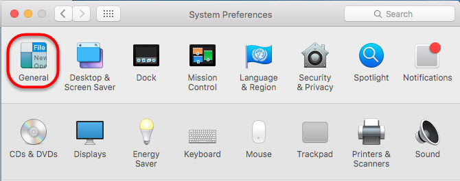 General Settings
