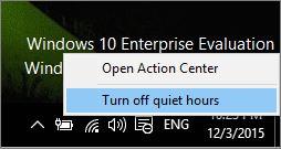 Turn On Off Quiet Hours