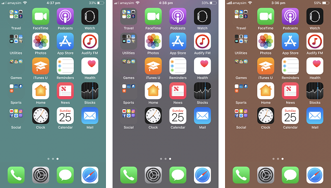 There You Have Tranparecny Dock Folder