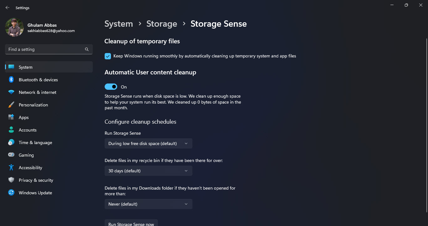 Supprimer les fichiers temporaires sous Windows
