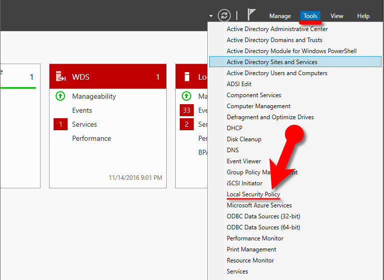 Aktivieren oder deaktivieren Sie STRG+ALT+ENTF auf Windows Server 2016