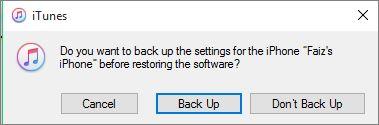 Backup If You Want