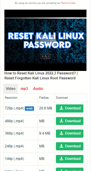 Start Downloading Youtube Video