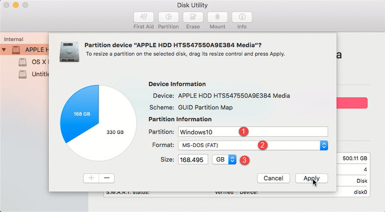 Create New Partition For Windows 10