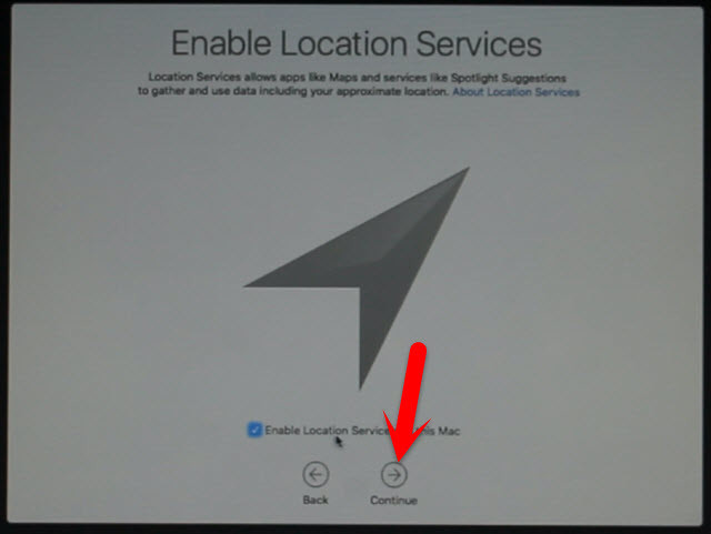 Enable Location Services 3