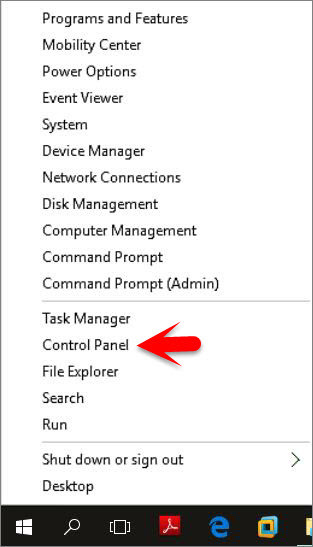 Control Panel