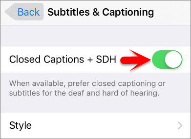 Subtitles Captioning