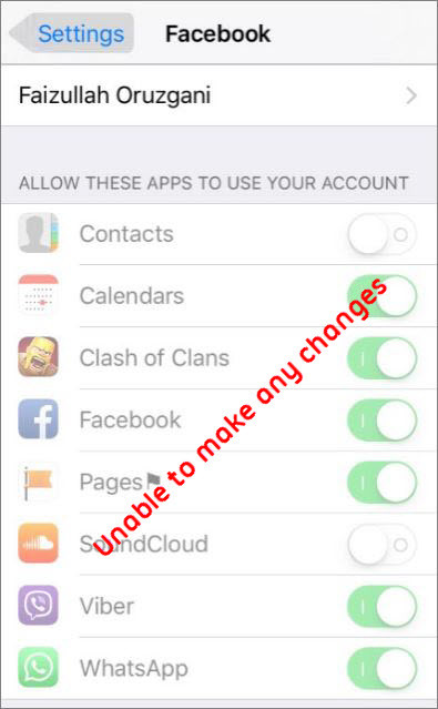 Make Any Changes