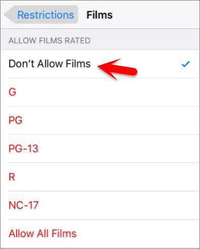 Restrict Films
