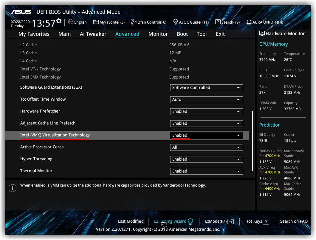Intel Vmx Virtualization Technology