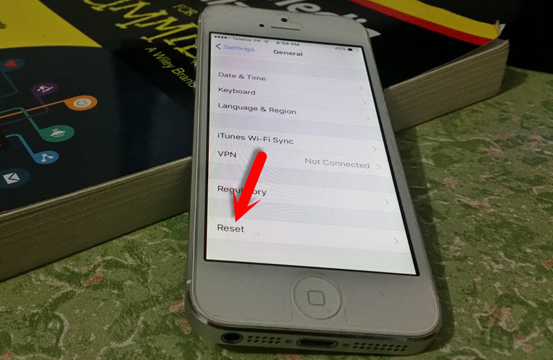 Reset Ios Devices