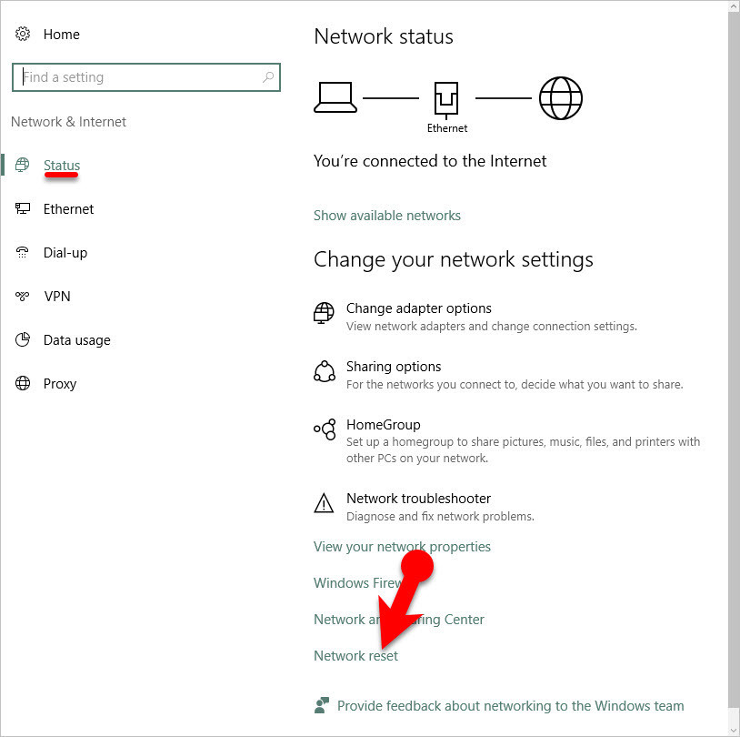 Comment réparer l'adaptateur réseau désactivé sur Windows 10